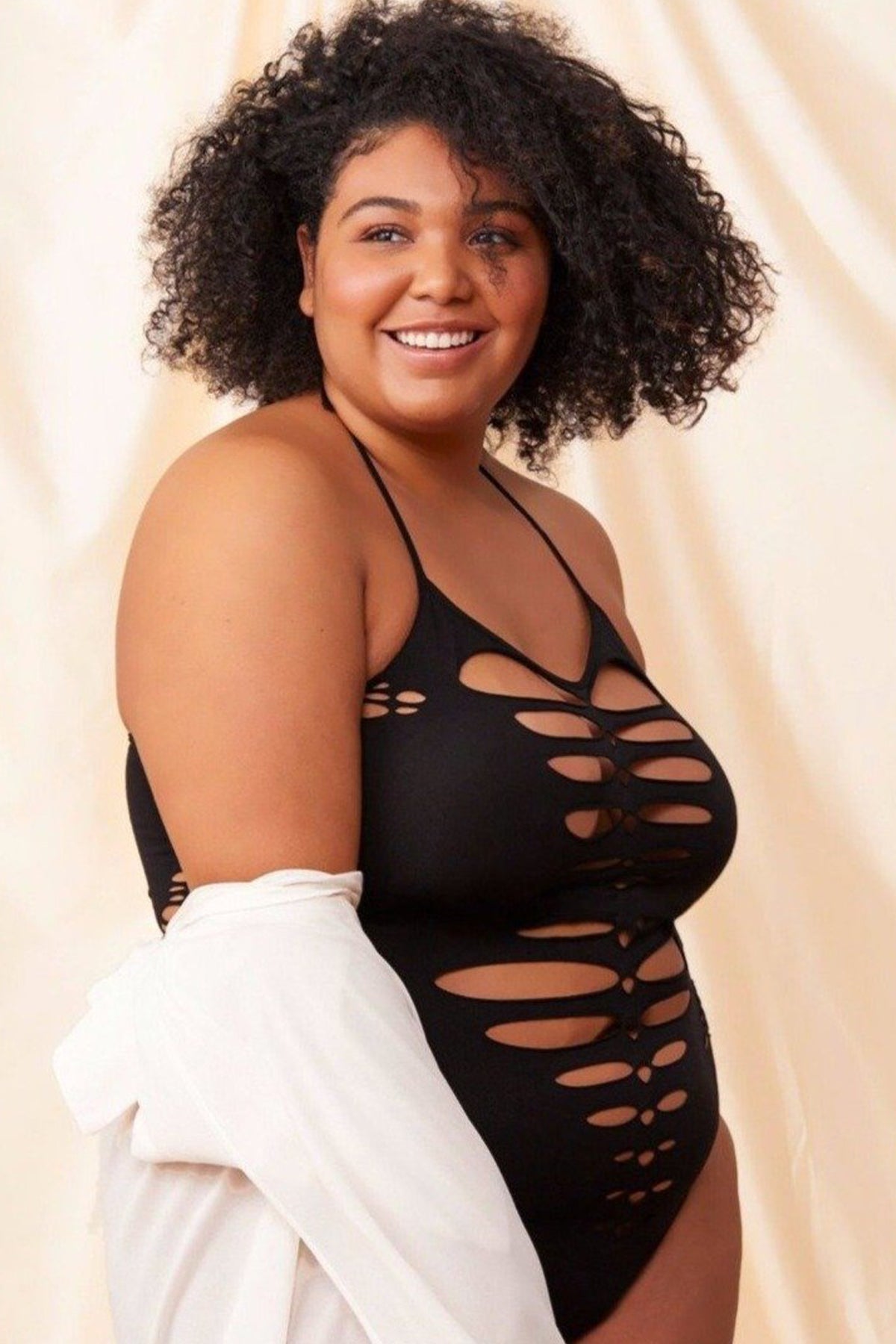 Seamless Teddy with Sexy Cut Outs